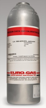 Kalibrationsgas zum Atemtest Monitor Micro H2 Kalibrationsgas