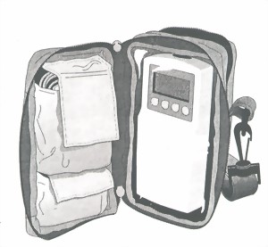 Tragetasche zum Pulsoximeter NBP 40 Tragetasche zum NPB 40, NPB 65